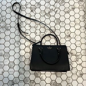 Kate spade Structured black handbag